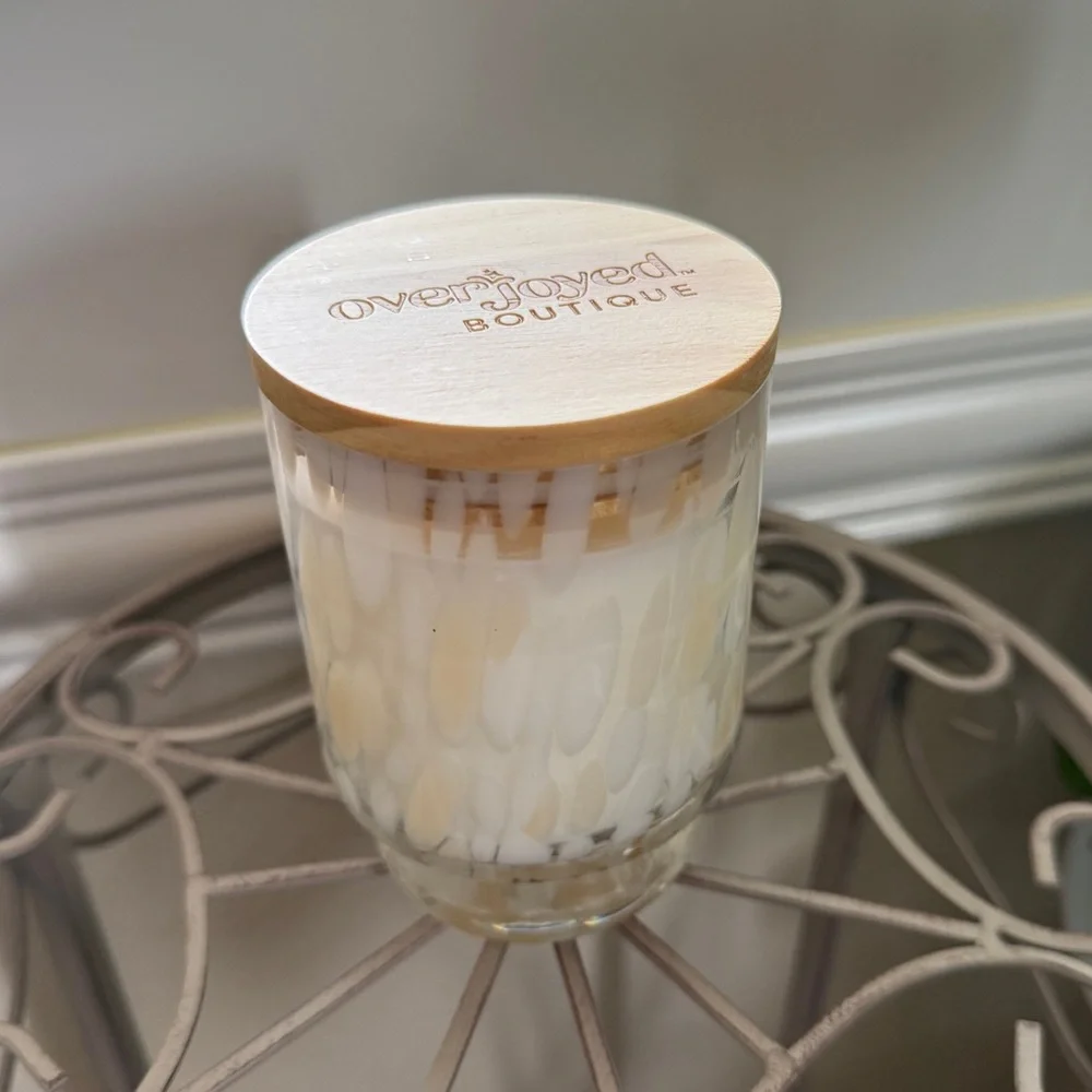 Glass Candle — Citrus Grove - 8 Oz, Overjoyed Boutique